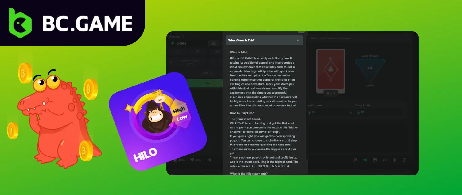 BC.Game Hilo: Complete Guide to Playing, Strategies, and Winning Tips